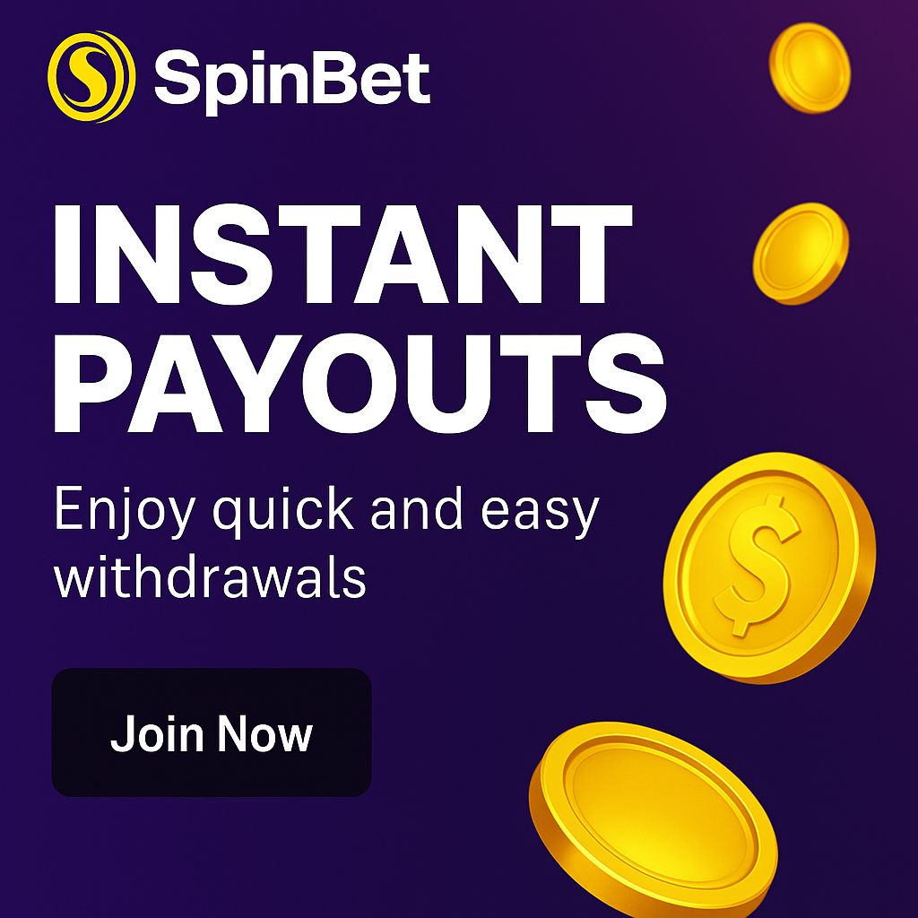 instant payouts | spinbetcasino.com